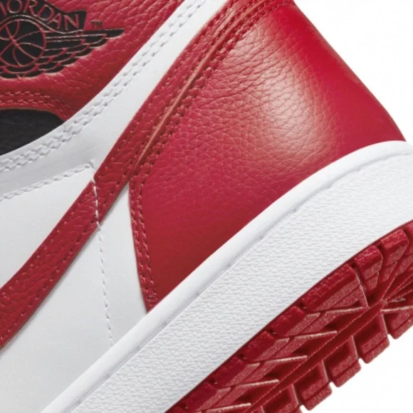 Air Jordan by Nike 1 Retro High OG Heritage White Red Black SZ. 10 - Picture 6 of 13